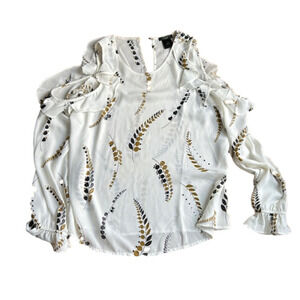 🌿Ann Taylor open shoulder blouse, size XSP🌿